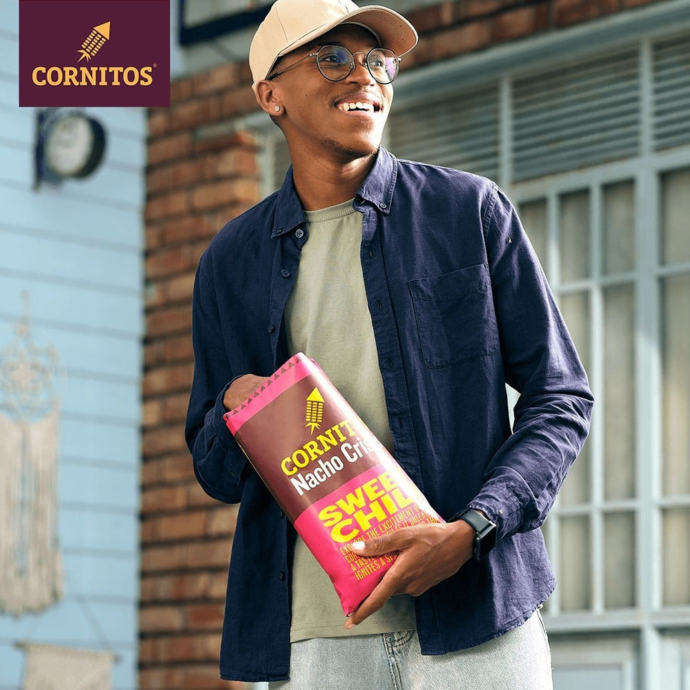Cornitos Sweet Chili Nachos - Pack of 2 : 2 x 75 g