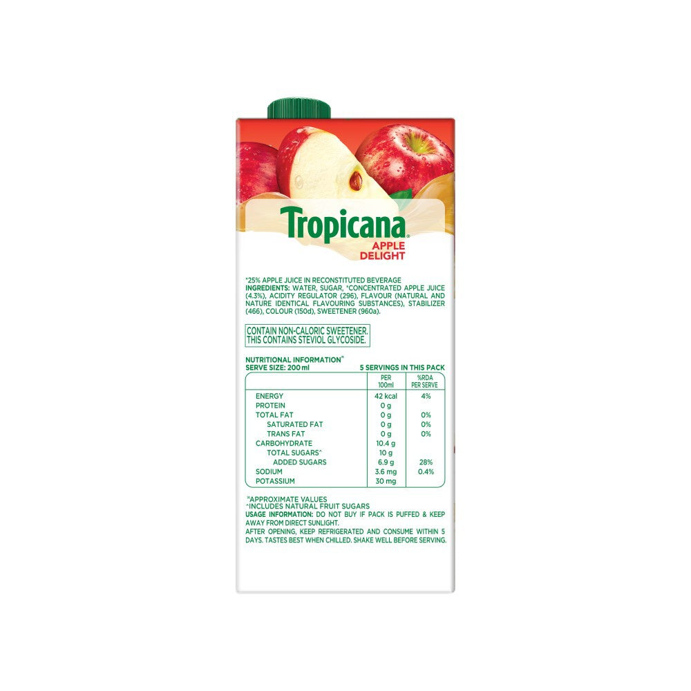 Tropicana Apple Delight Juice : 1 ltr