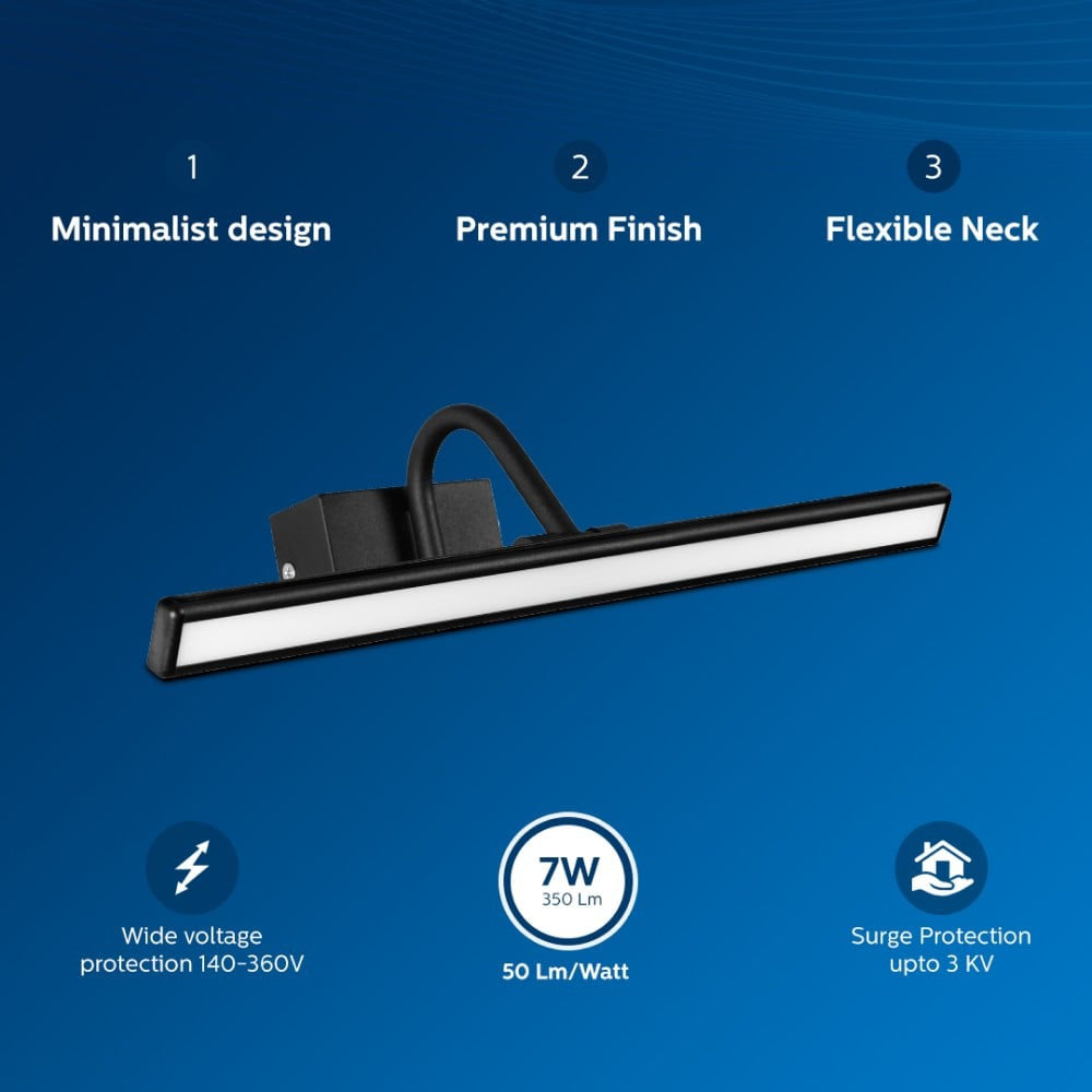 Philips Moonglade Picture 7W T-Bulb (Warm White) : 1 unit