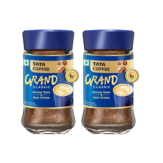 Tata Coffee Grand Classic- Instant Coffee - Pack of 2 : 2 x 45 g