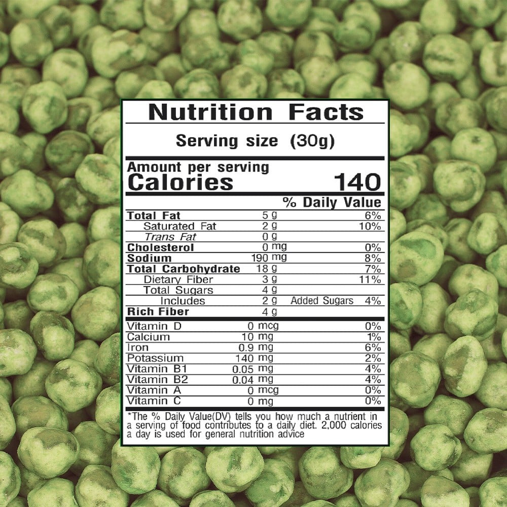 Tong Garden Wasabi Coated Green Pea Snack : 180 g