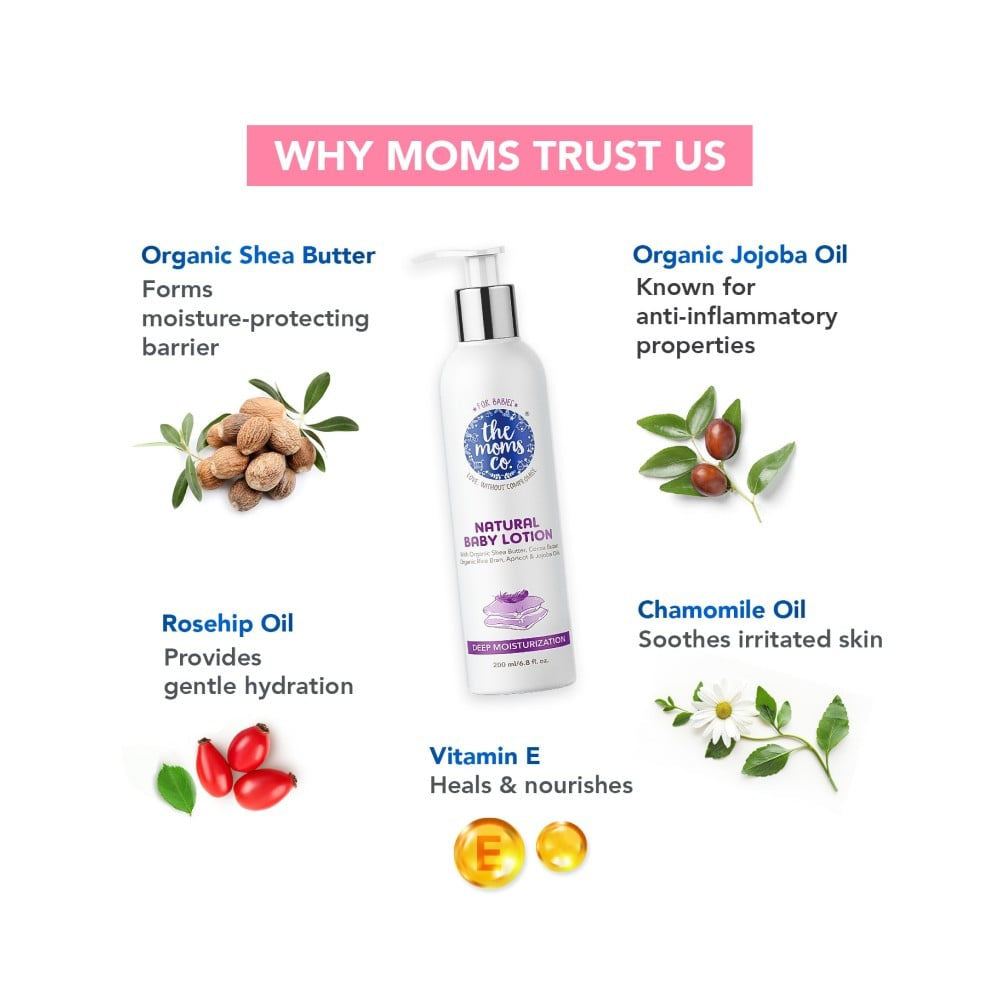 The Moms Co. Natural Baby Lotion : 200 ml