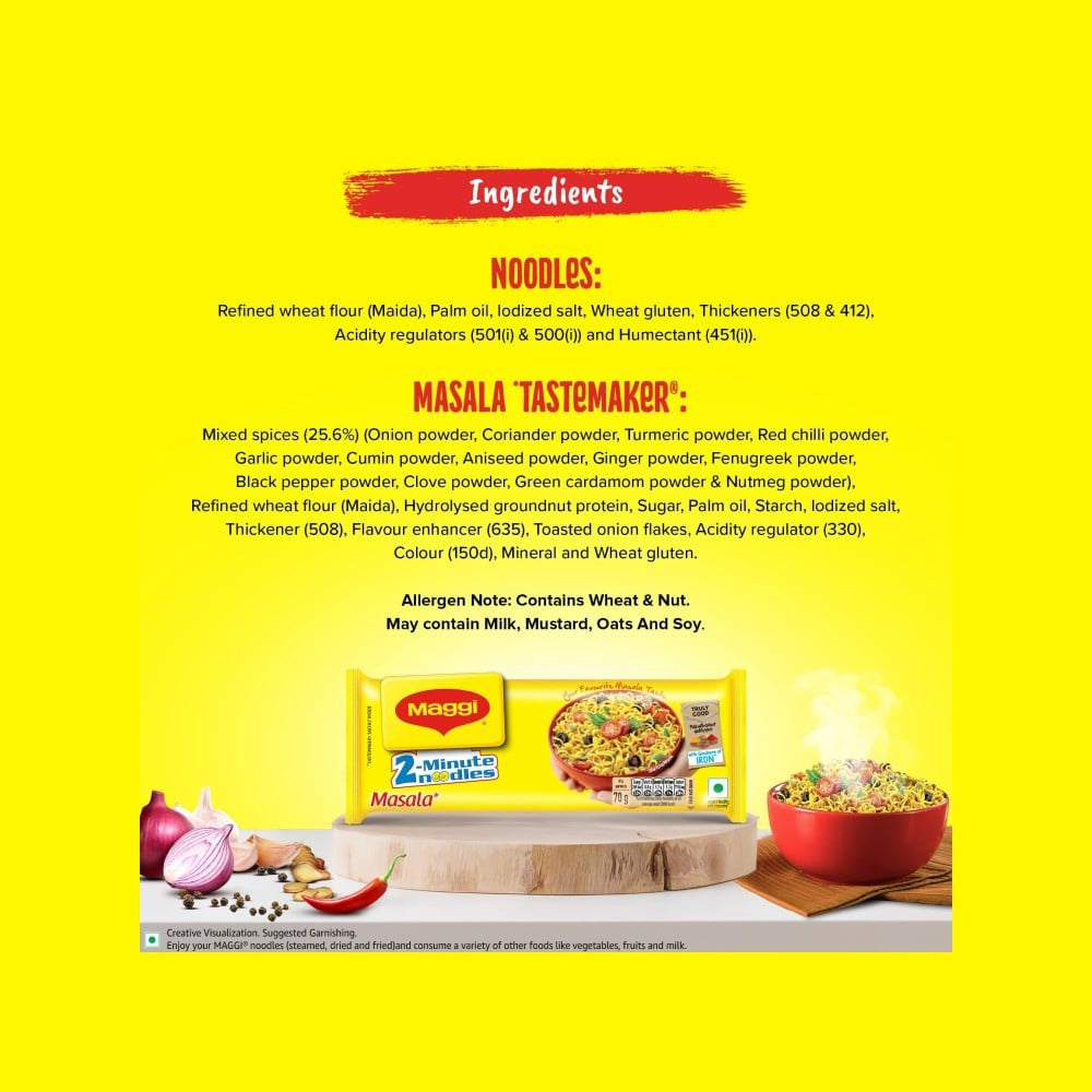 Maggi Masala 2 Minutes Instant Noodles : 560 g