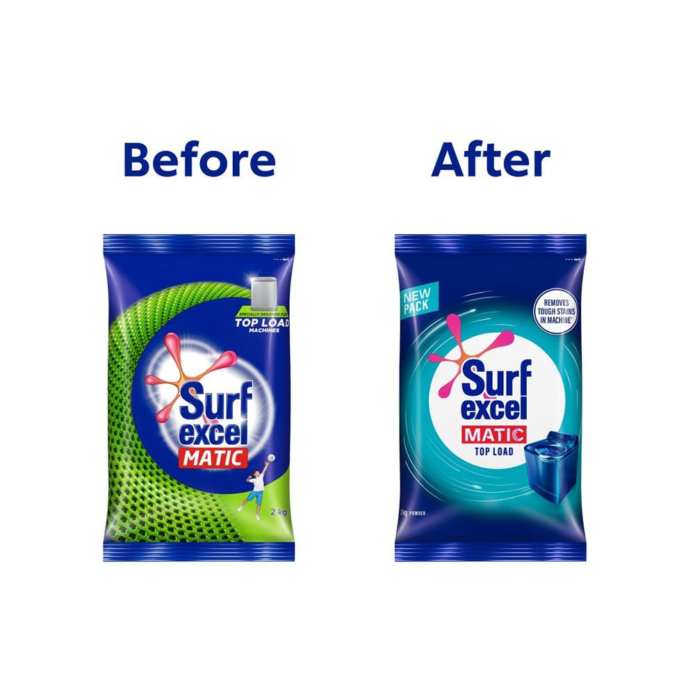 Surf Excel Top Load Detergent Powder : 2 kg