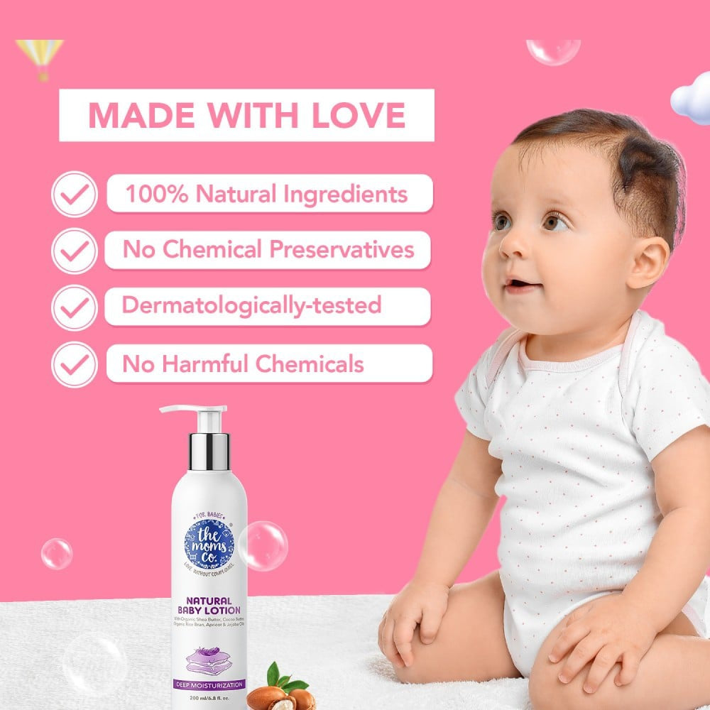The Moms Co. Natural Baby Lotion : 200 ml