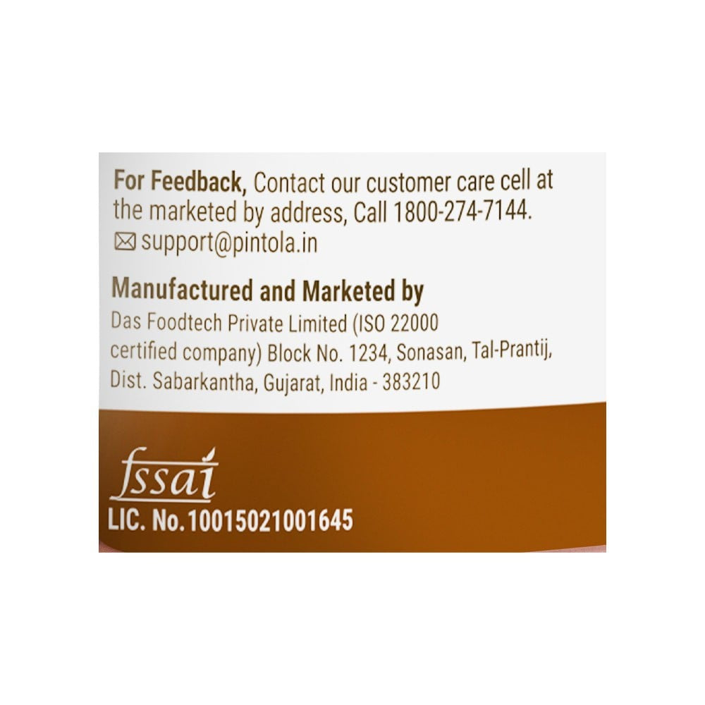 Pintola Dark Chocolate Crunchy Peanut Butter - Pack of 2 : 2 x 350 g