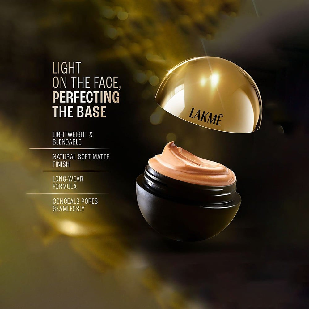Lakme Xtraordin Airy Mattreal Mousse Mini Foundation (Golden Medium) : 1 unit