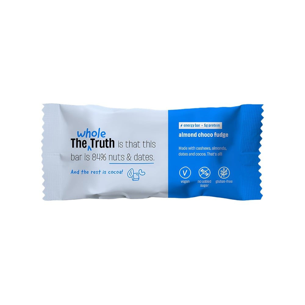 The Whole Truth Almond Choco Fudge Energy Bar : 40 g