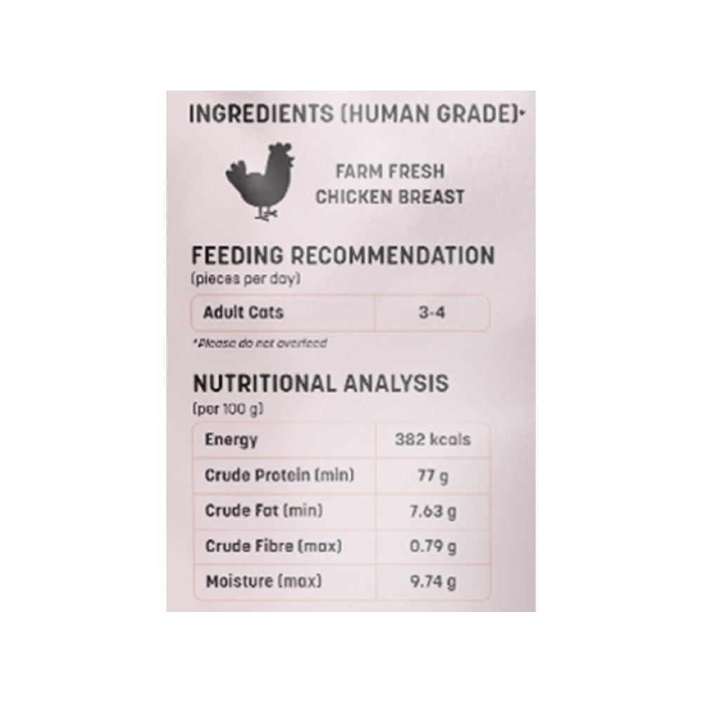 HUFT Chicken Crunchies Crunchy Cat Treat + Mahi Mahi Fish Crunchies Crunchy Cat Treat Combo : 35 g + 35 g