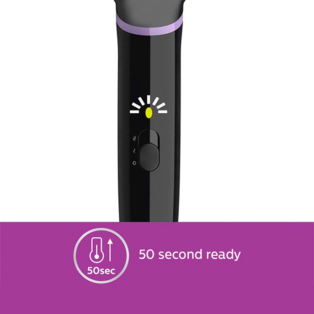 Philips BHH880/10 Hair Brush Straightener (With Keratin-Infused Bristles, Black) (Black, 50W) : 1 piece
