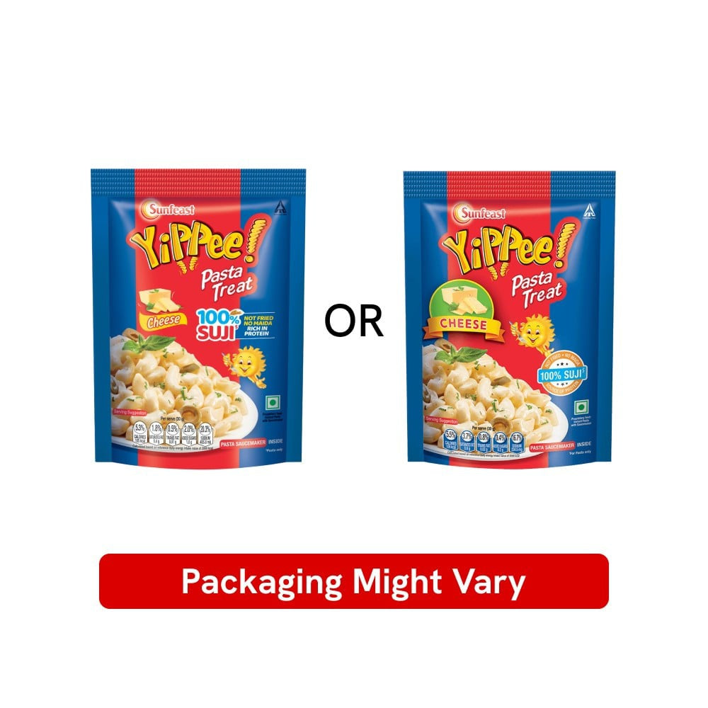 Yippee Instant Pasta Treat - Cheese : 65 g