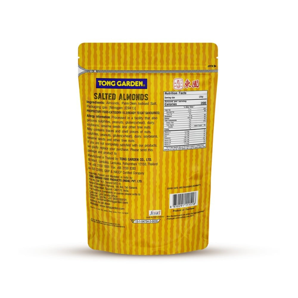 Tong Garden Salted Almonds : 150 g