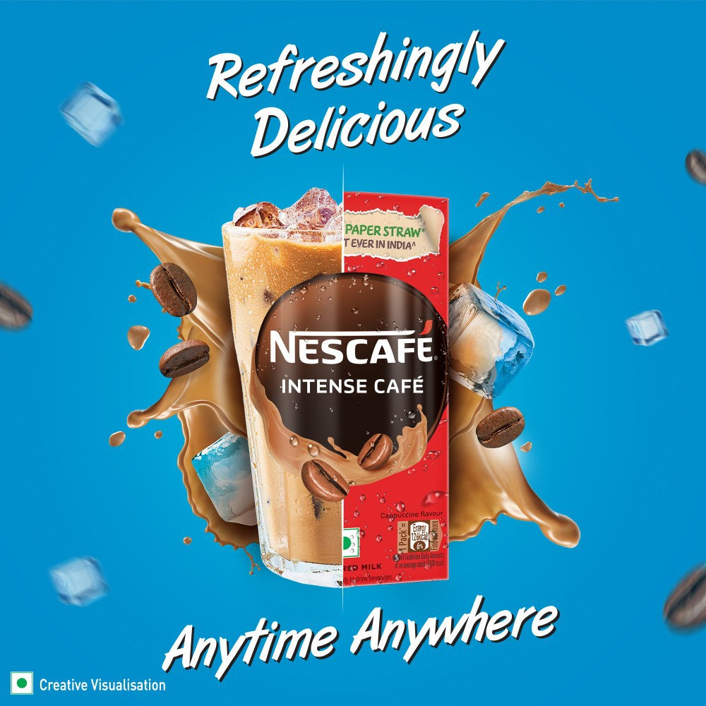 Nescafe Ready to Drink Intense Cafe Flavoured Milk : 180 ml