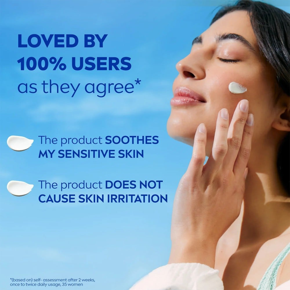 Nivea Sensitive UV Face Sunscreen (SPF 50) : 50 ml