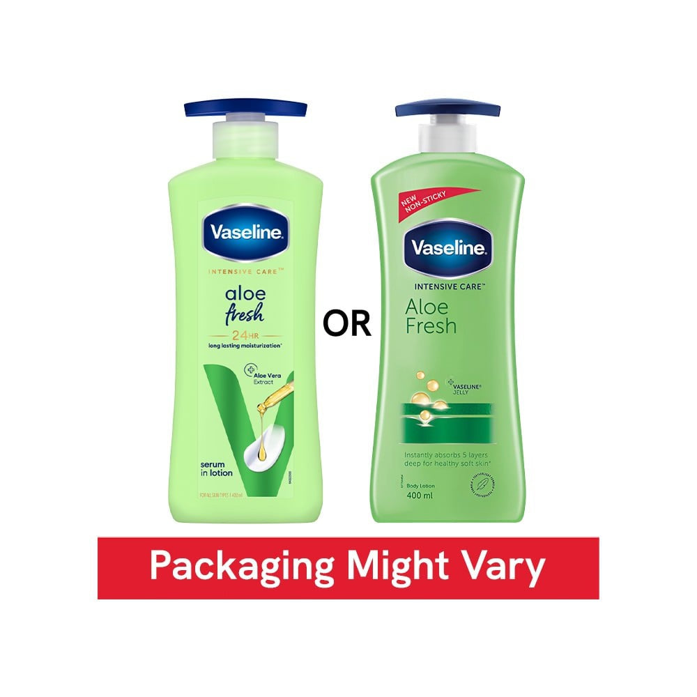 Vaseline Intensive Care Aloe Fresh Body Lotion : 400 ml