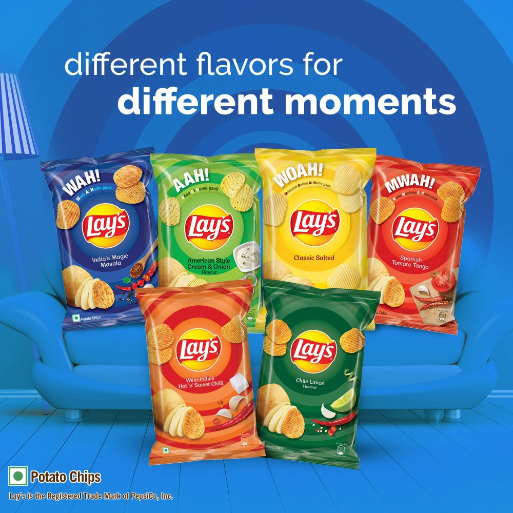Lay's India's Magic Masala Potato Chips : 48 g