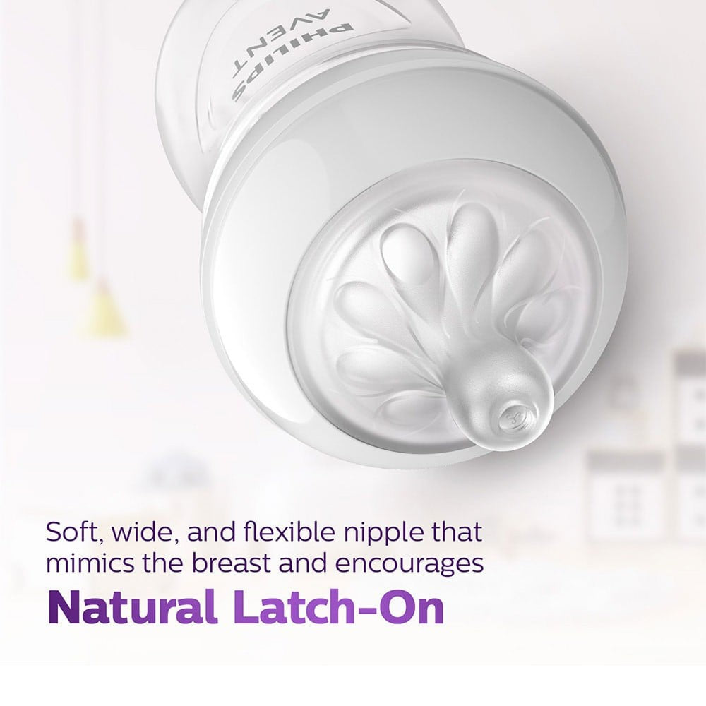 Philips Avent Natural Response Feeding Bottle 0+ Months : 1 piece