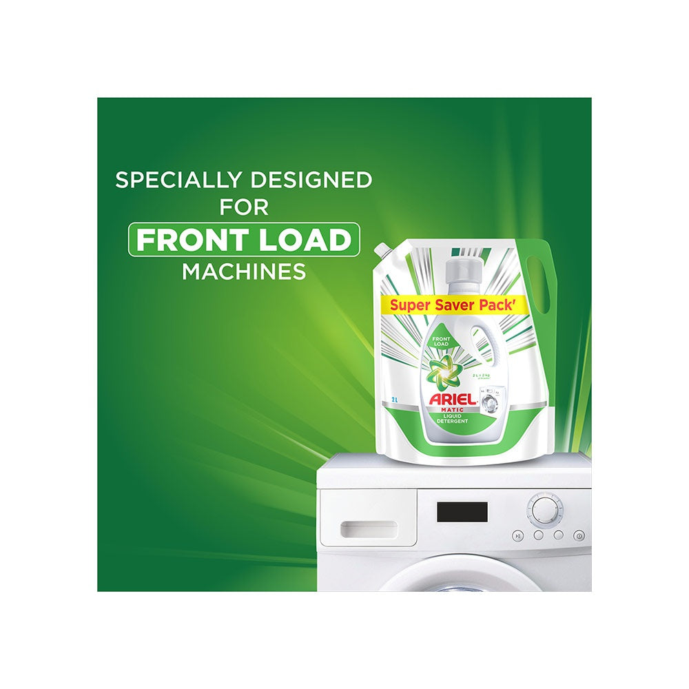 Ariel Front Load Liquid Detergent 2 ltr - Pack of 2 : 2 x 2 ltr