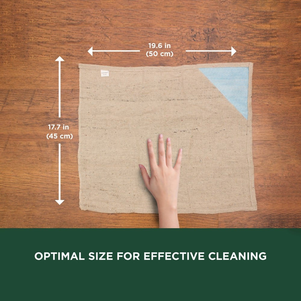 Scotch Brite Floor Cloth - Pocha (Cotton, White/Black) : 2 units