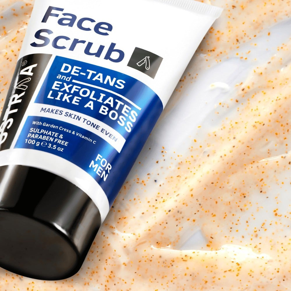 Ustraa De-Tan Face Scrub - Pack of 2 : 2 x 100 g