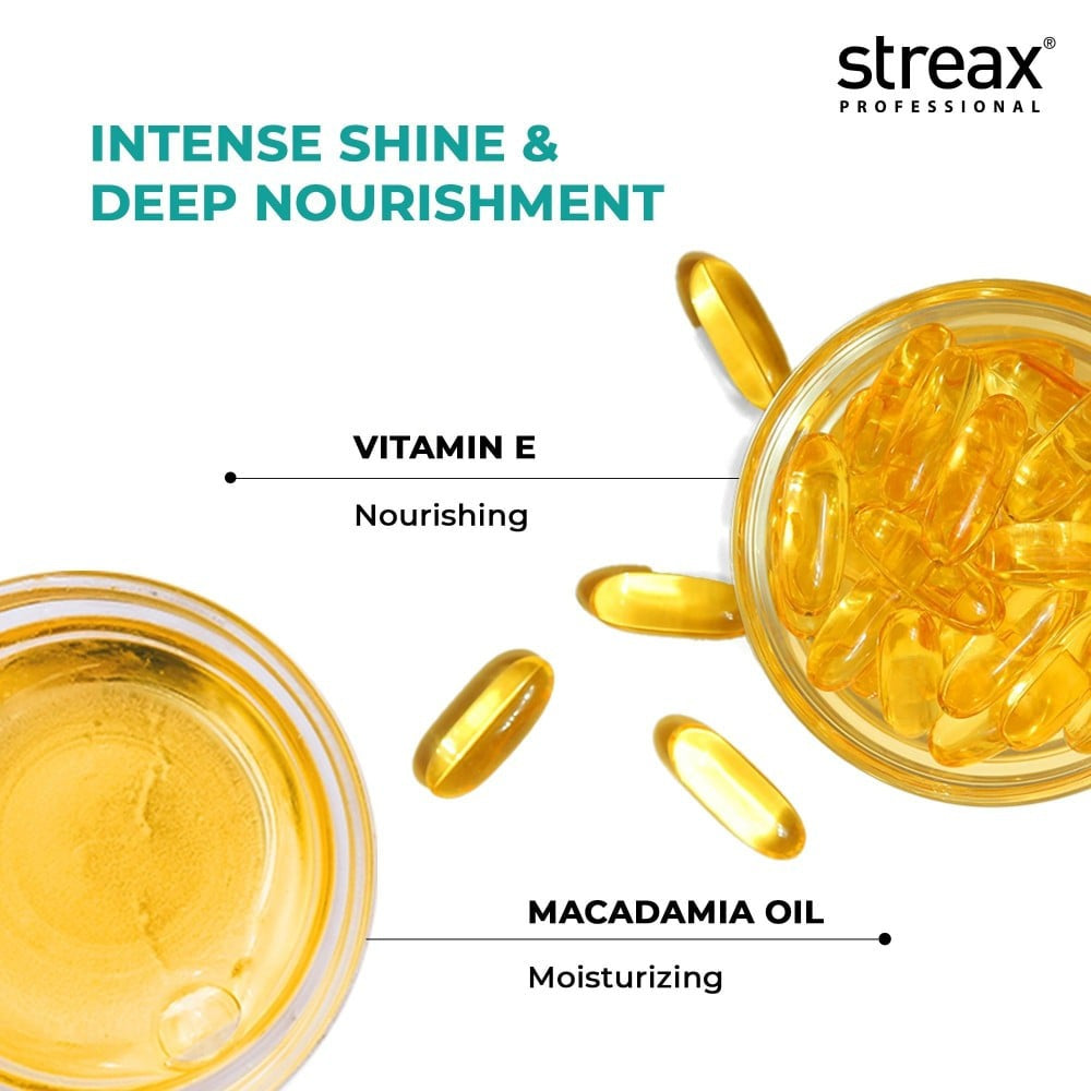 Streax Professional Vitariche Gloss Hair Serum : 200 ml
