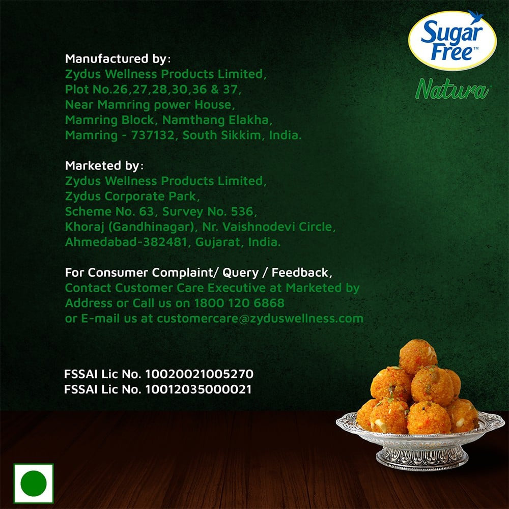 Sugar Free Natura Sweetener : 300 tablets