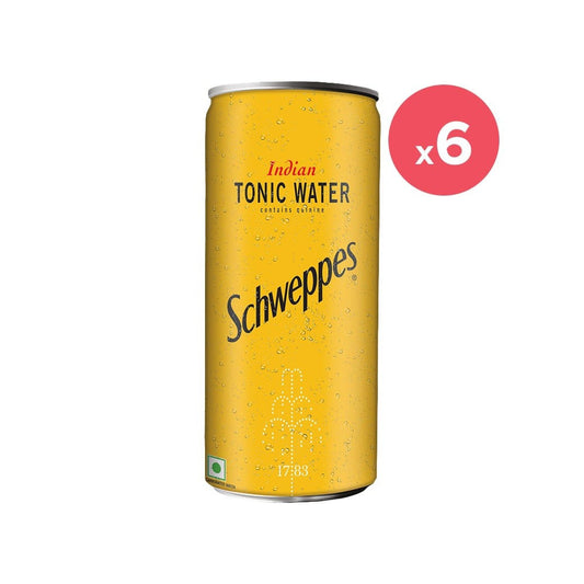 Schweppes Indian Tonic Water - Pack of 6 : 6 x 300 ml