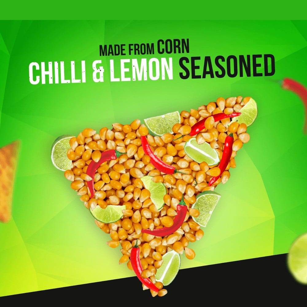 Bingo Chilli Limon Nachos : 82 g