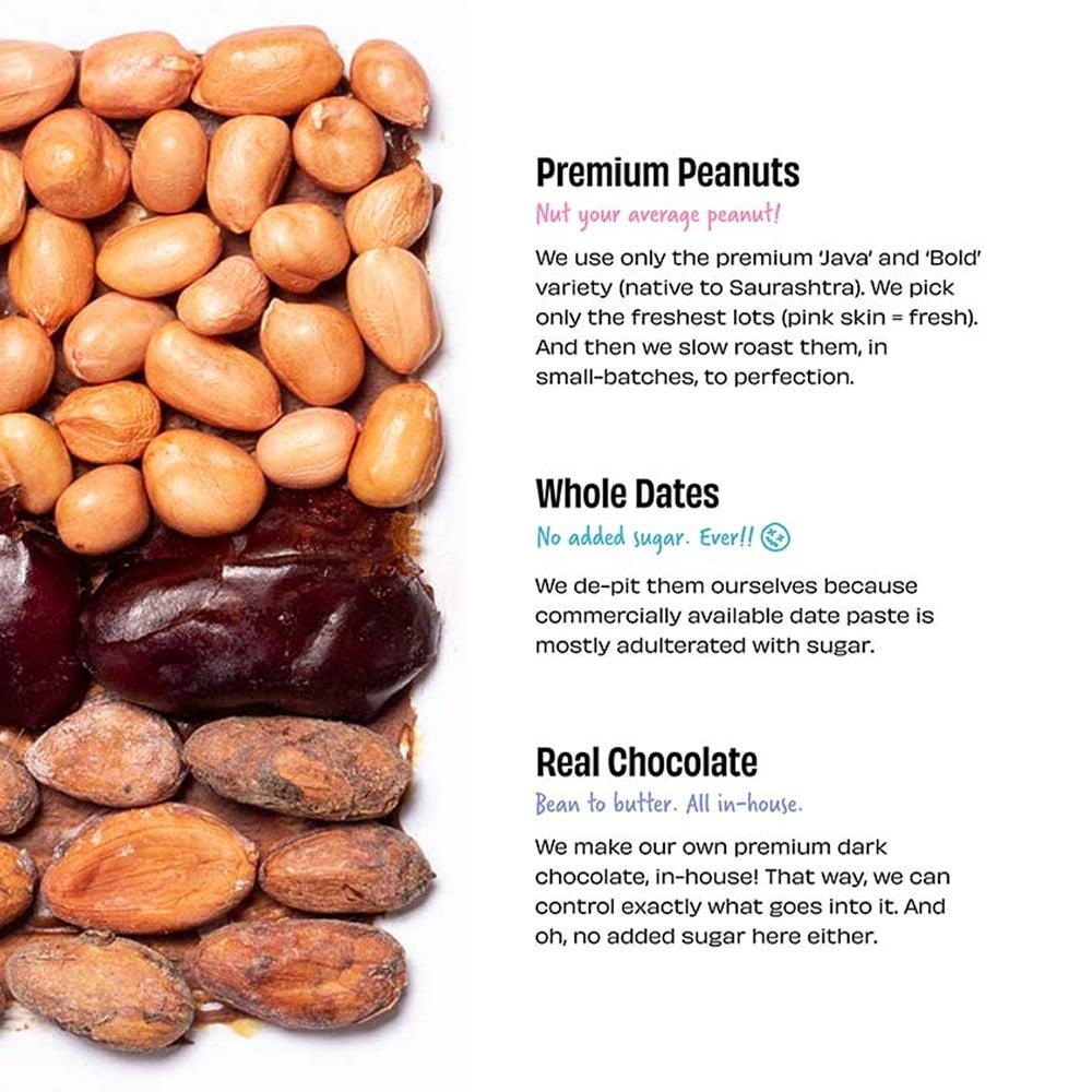 The Whole Truth Dark Chocolate Creamy Peanut Butter : 325 g