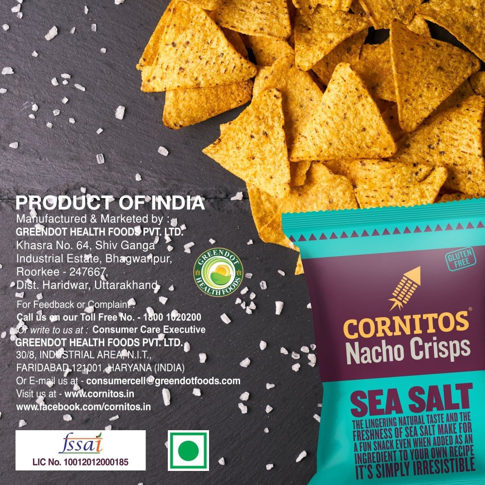 Cornitos Sea Salt Nachos : 150 g