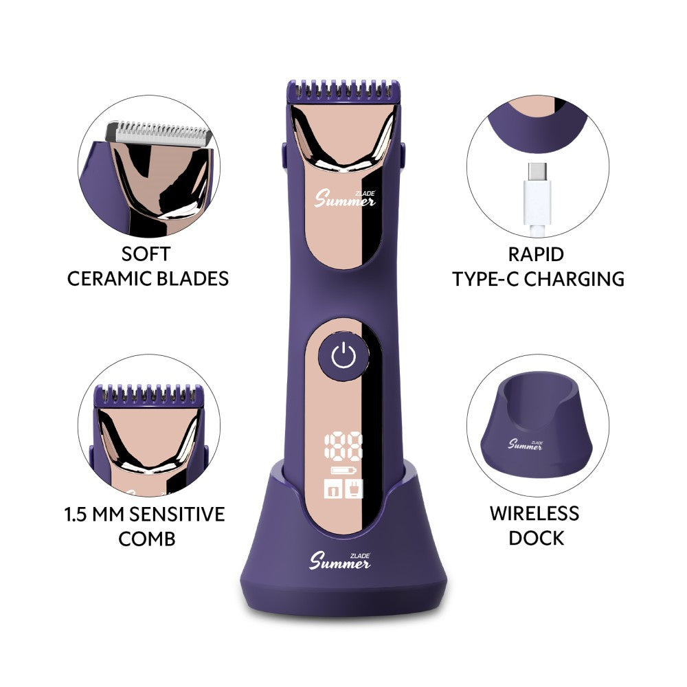 Zlade Summer Pro Intimate Female Body Trimmer : 1 unit