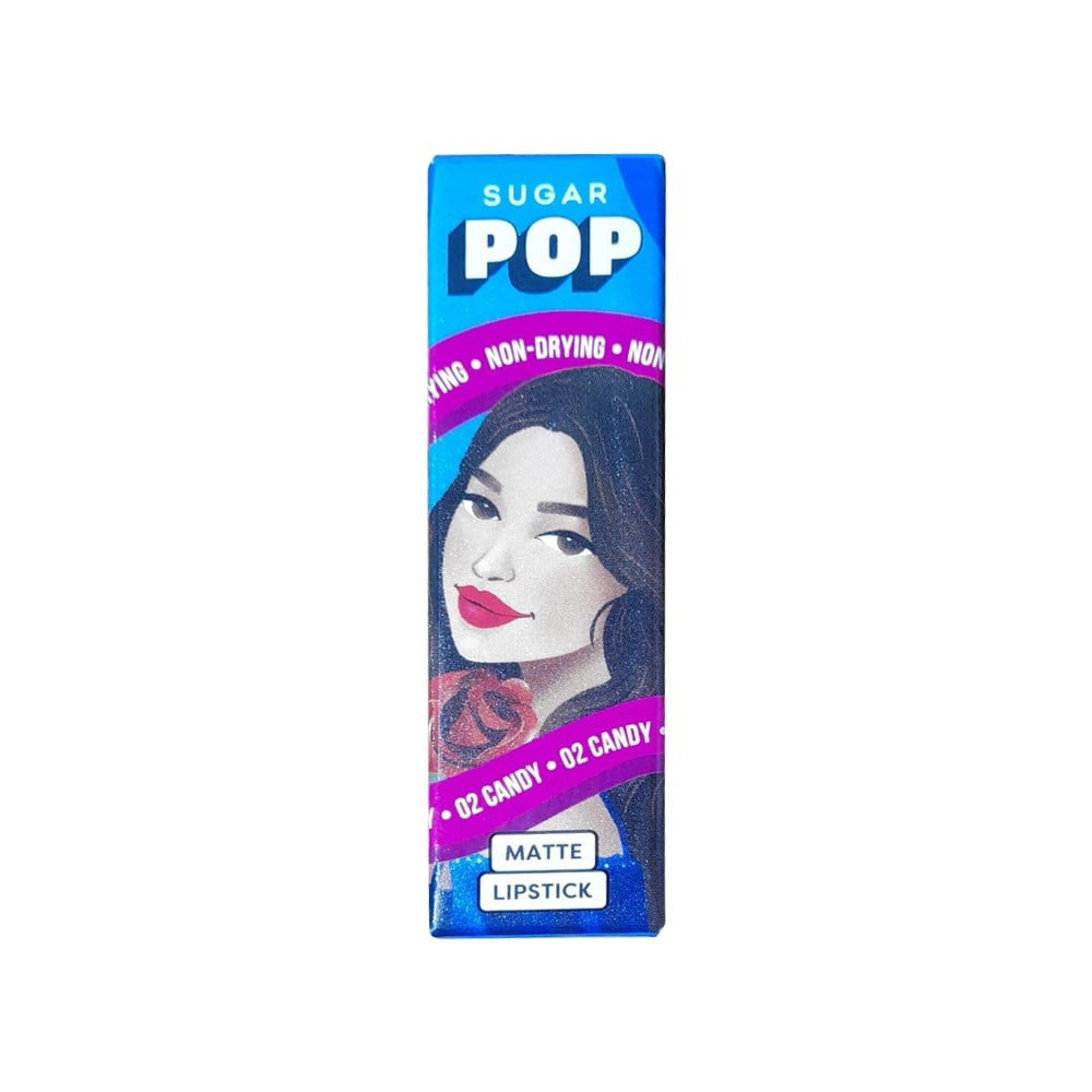 SUGAR POP Matte Lipstick (Candy 02) : 4.2 g