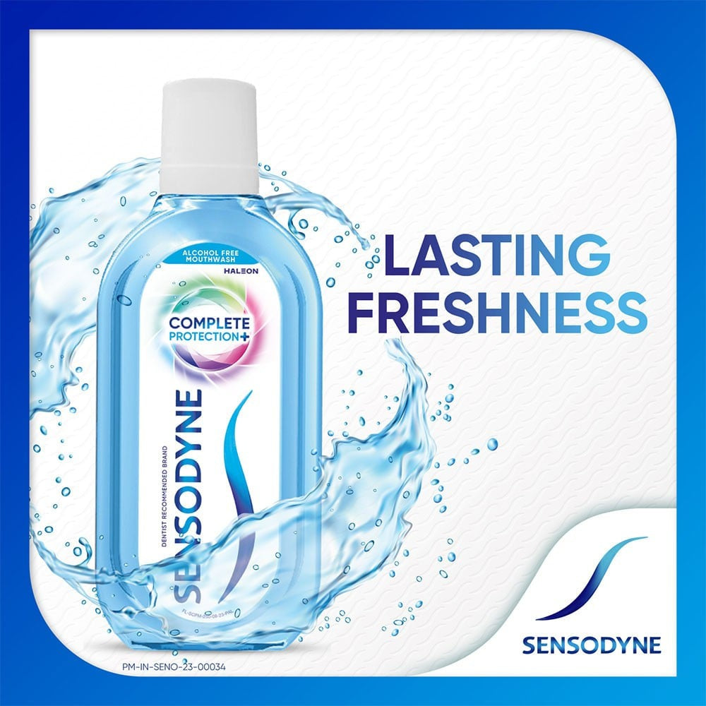 Sensodyne Complete Protection+ Mouthwash : 100 ml