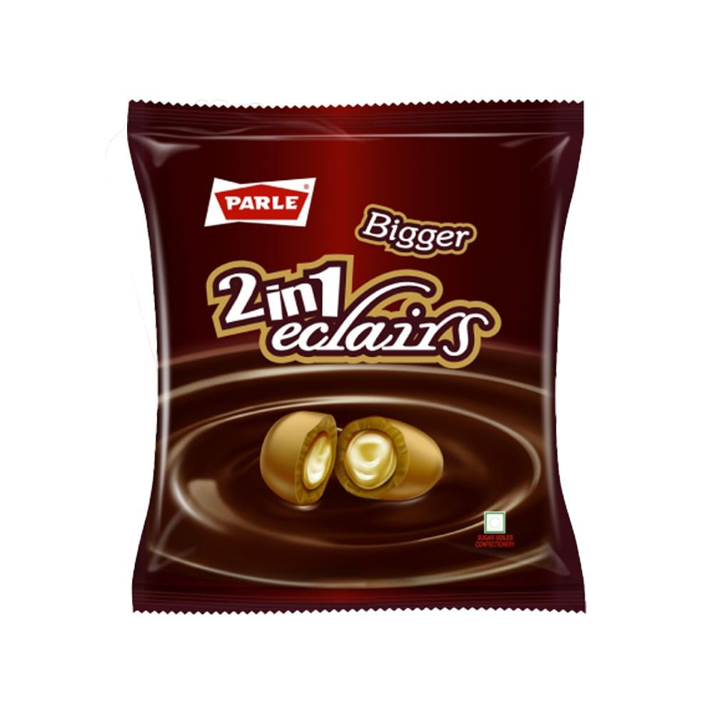 Parle 2in1 Eclairs Bigger Candy : 198 g