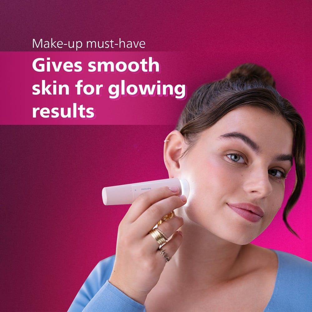 Philips BRR454/00 Cordless Face & Eyebrow Trimmer with Wide Hypoallergenic Head : 1 unit