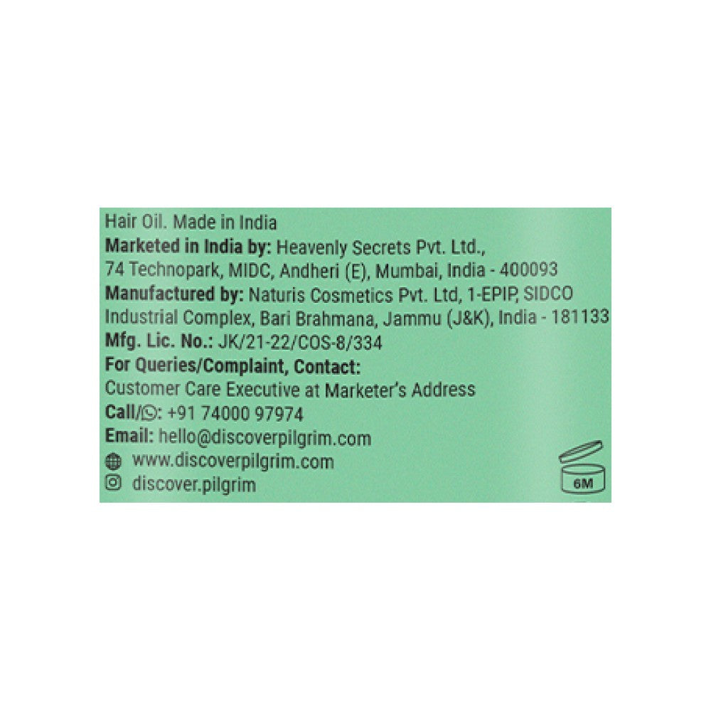 Pilgrim Spanish Rosemary Biotin Growth Hair Oil - Pack of 2 : 2 x 100 ml