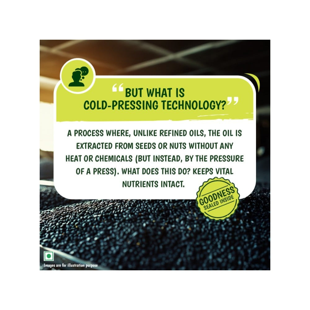 Tata Cold Pressed Sesame Oil /Til Oil : 1 ltr
