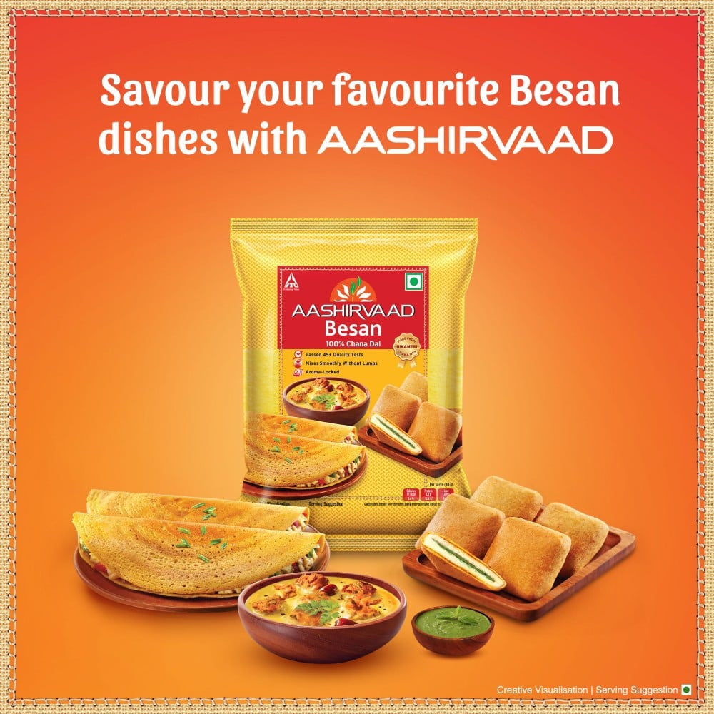 Aashirvaad Besan Besan (100% Chana Dal) : 1 kg