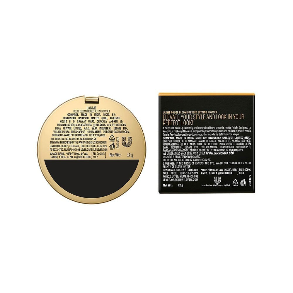 Lakme Showstopper Collection Rouge Bloom Compact (Almond) : 12 g