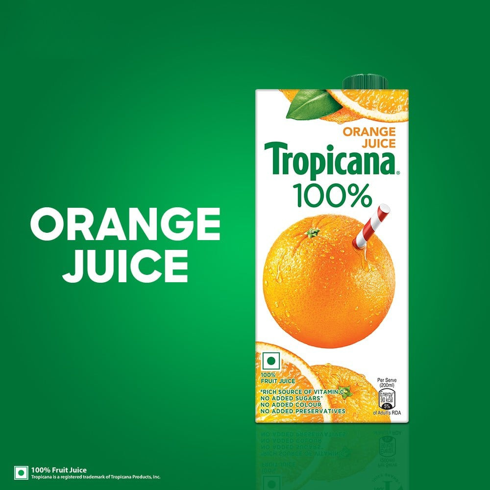 Tropicana Orange Juice : 1 ltr