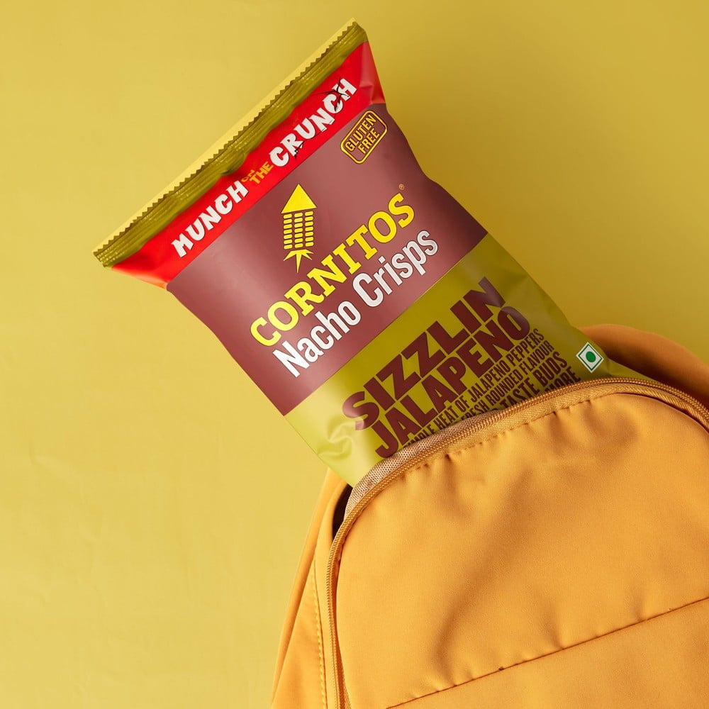 Cornitos Sizzlin Jalapeno Nachos : 75 g