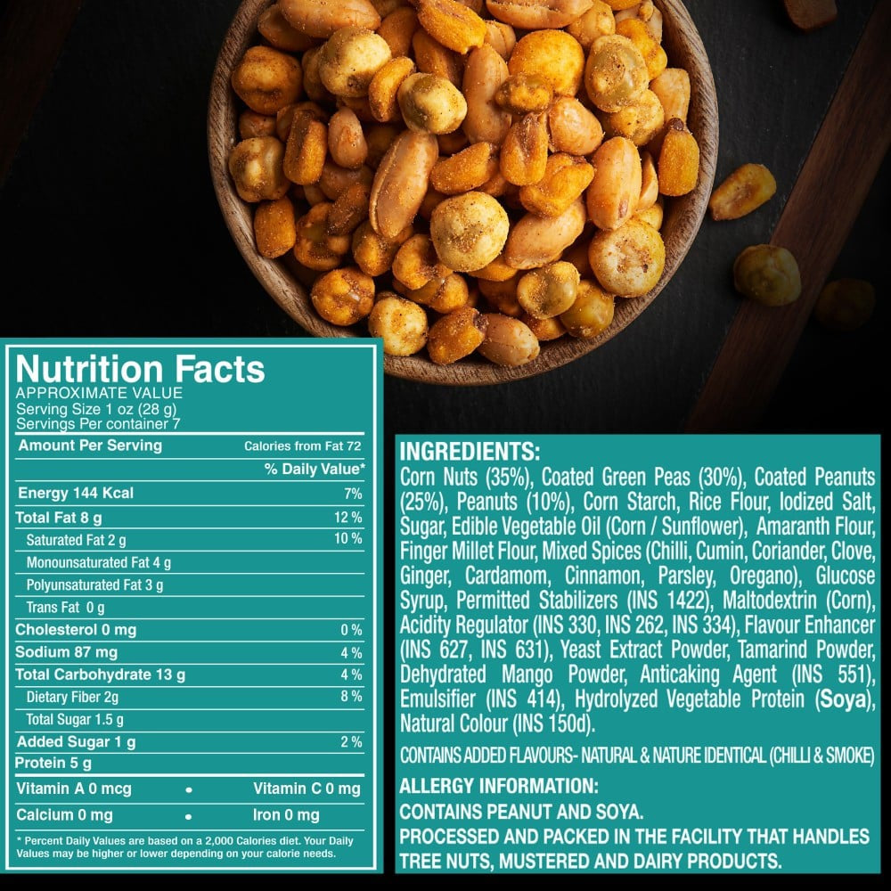 Cornitos Pop n Crunch Party Nut Mix : 180 g