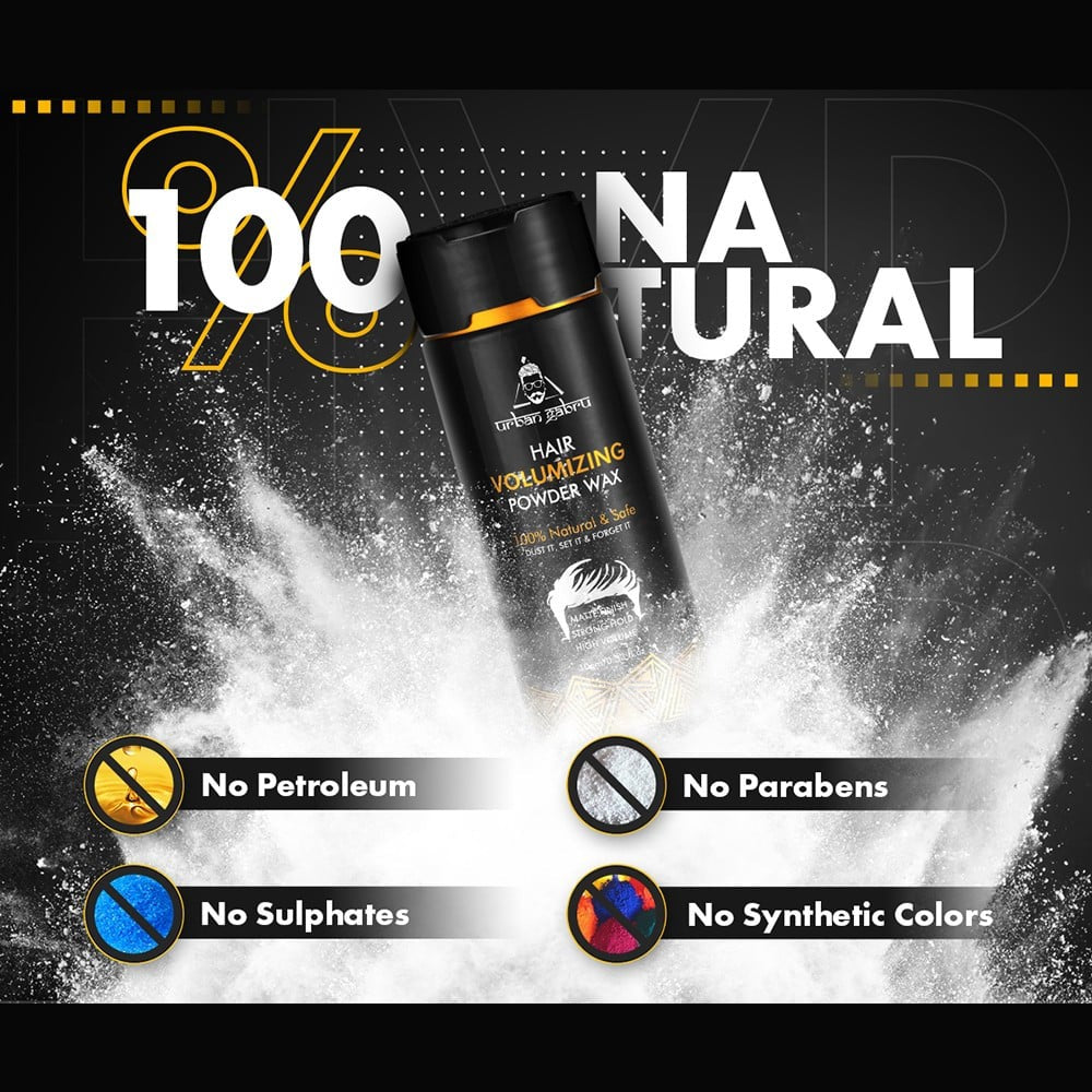 Urban Gabru Volumizing Powder Hair Wax : 10 g