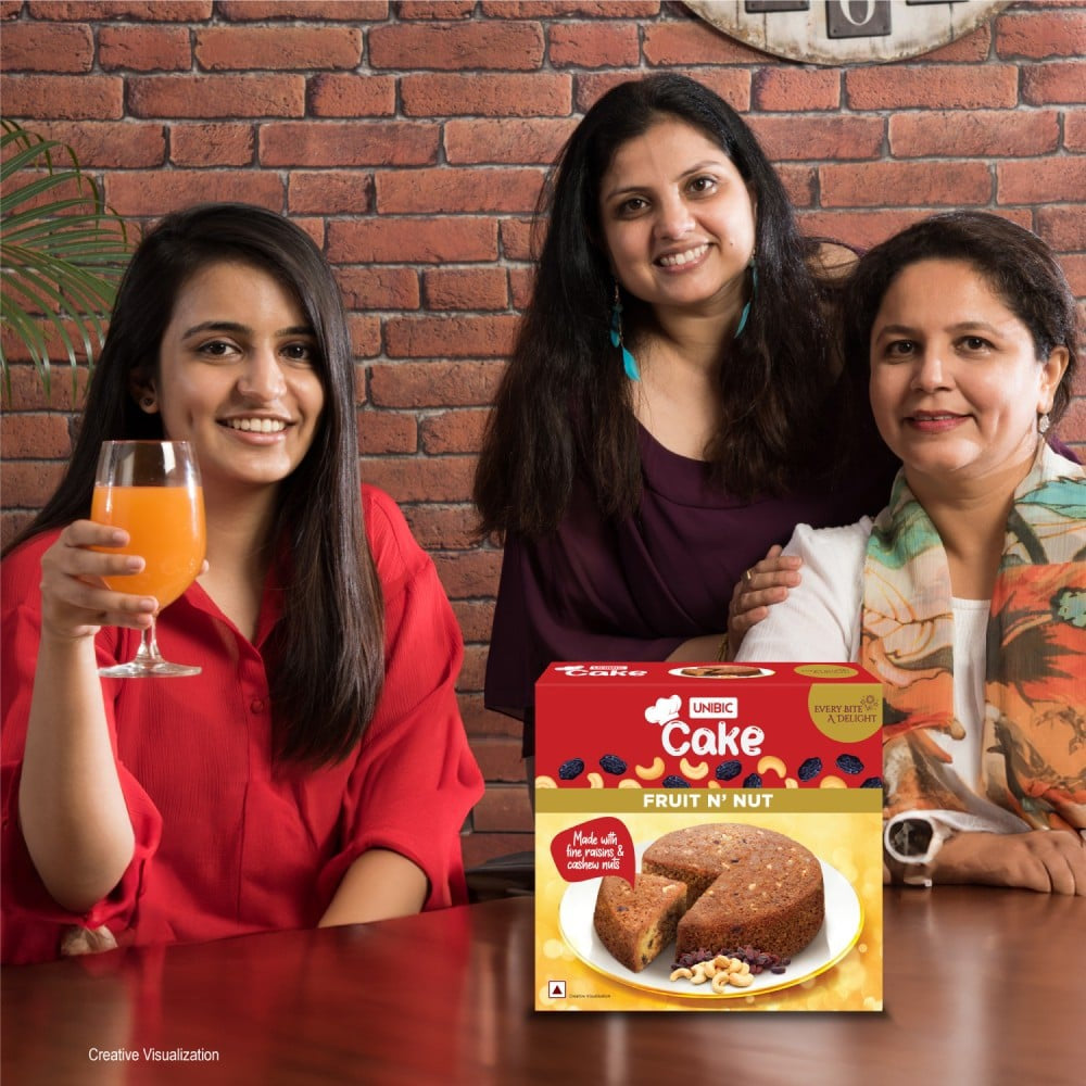 Unibic Fruit N' Nut Pound Cake : 220 g