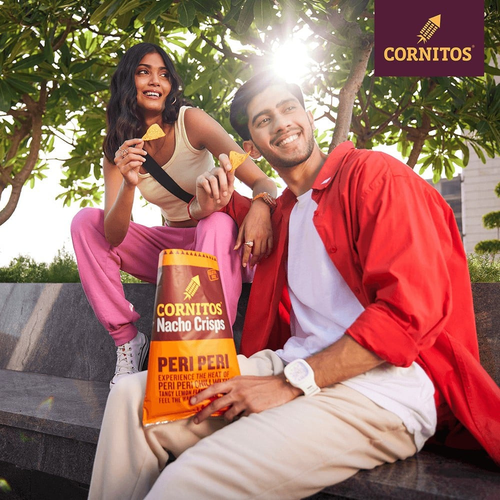 Cornitos Peri Peri Nachos - Pack of 2 : 2 x 150 g