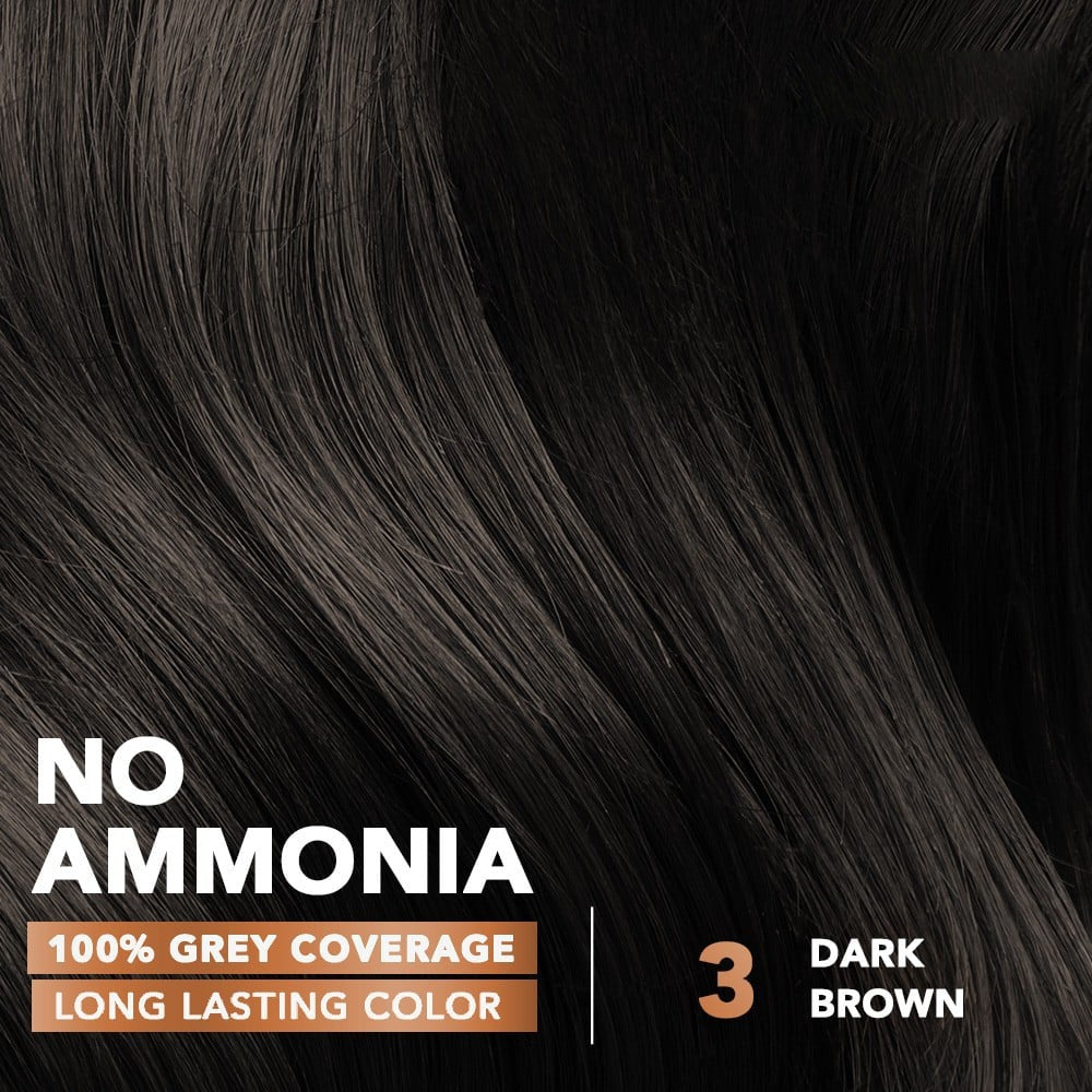 Streax Shine On Creme Hair Colour -Dark Brown 3 : 120 ml