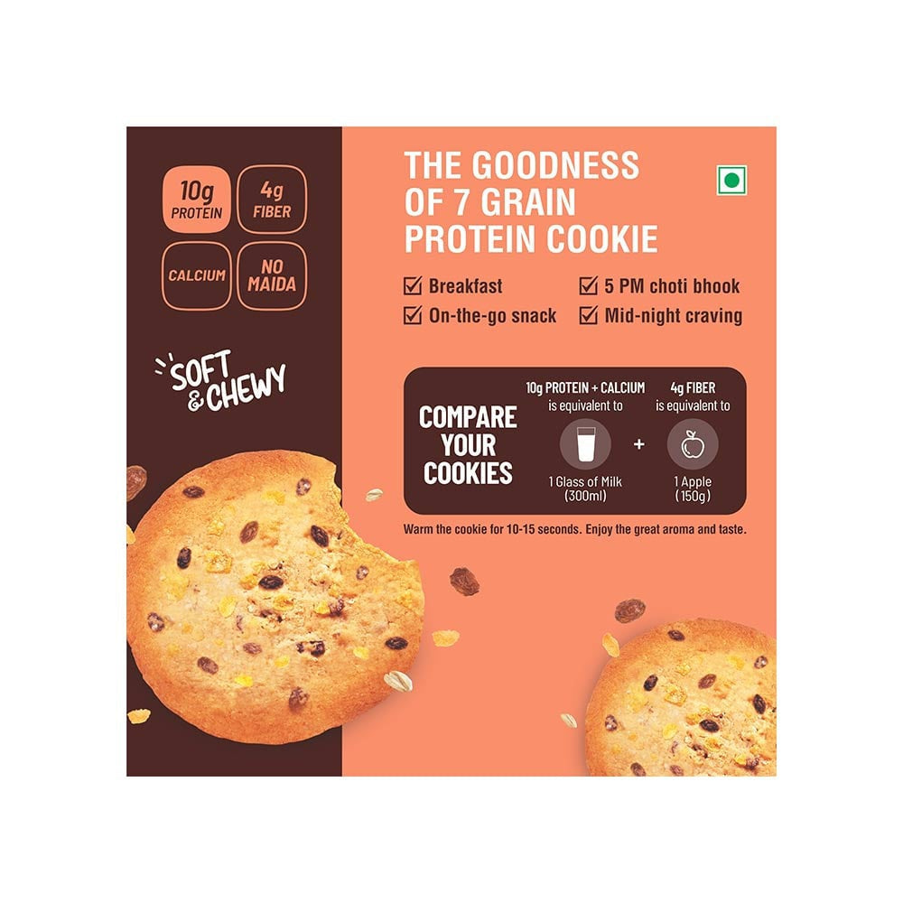 RiteBite Peanut Butter Dark Chocolate Quinoa Crispies Oats Nutrition Bar + Max Protein Oats & Raisins Cookies + Max Protein Cheese & Jalapeno Chips Combo : 40 g + 55 g + 60 g