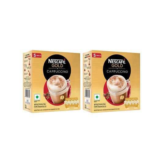 Nescafe Cappuccino Coffee Premix - Caf·like Coffee - Pack of 2 : 2 x 125 g