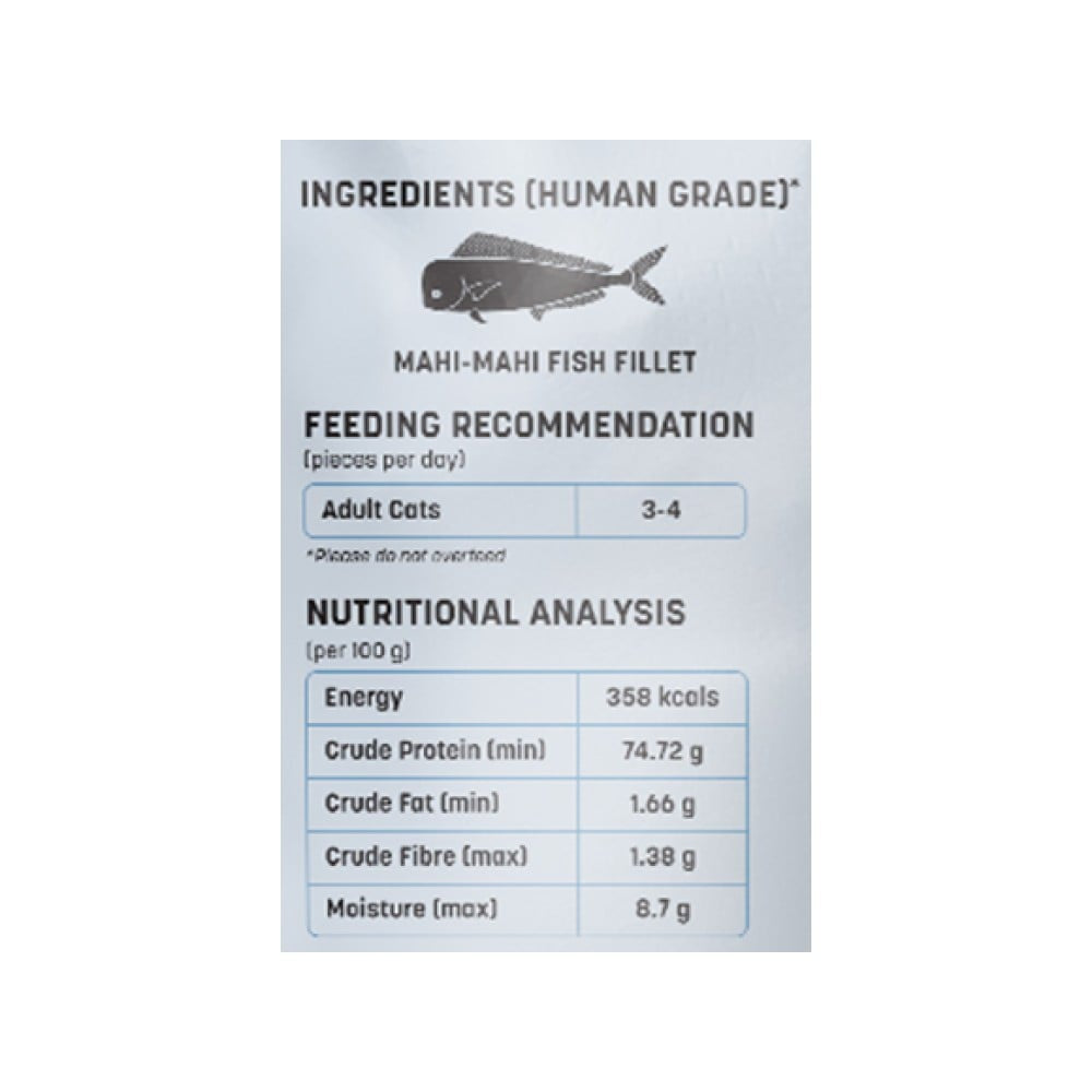 HUFT Chicken Crunchies Crunchy Cat Treat + Mahi Mahi Fish Crunchies Crunchy Cat Treat Combo : 35 g + 35 g