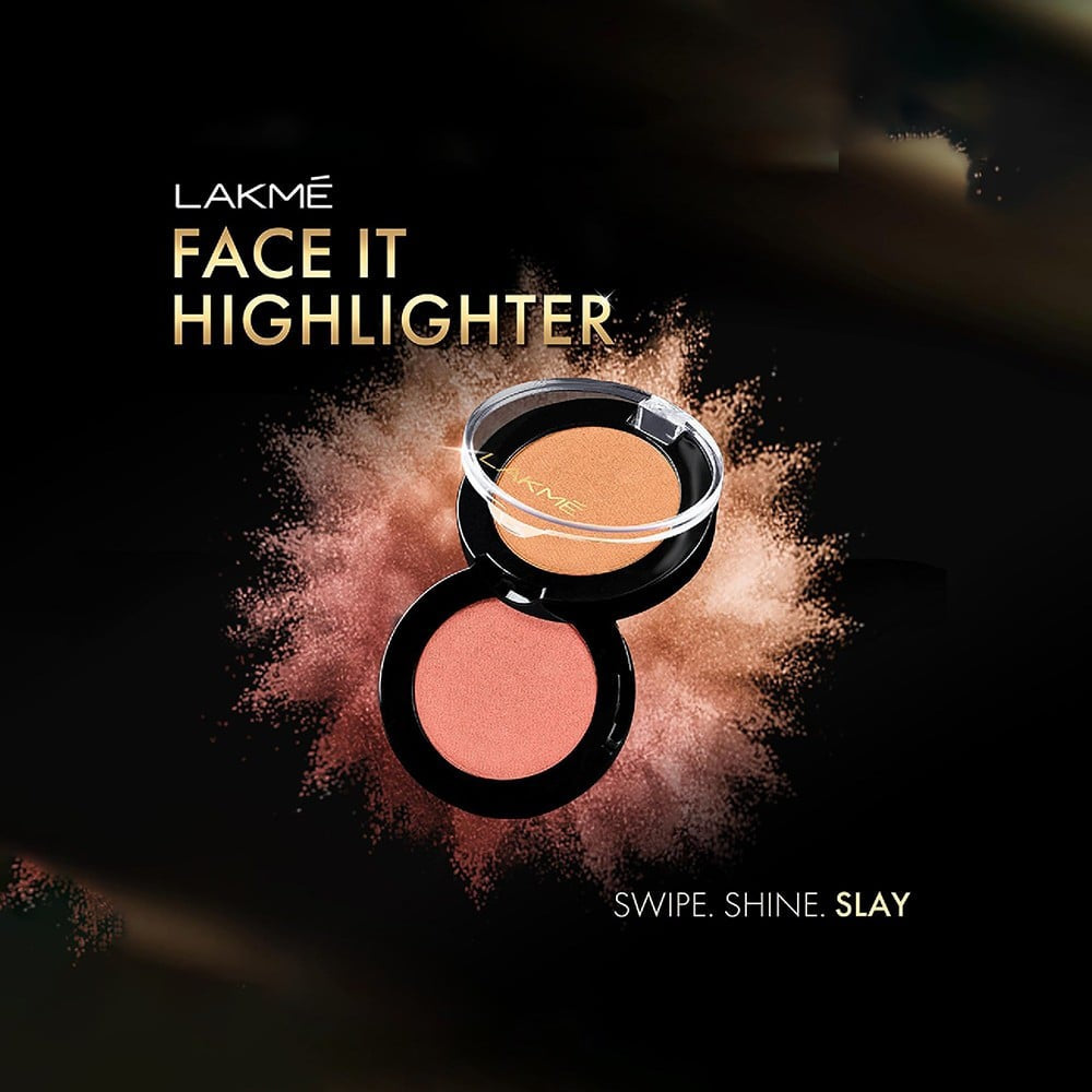 Lakme FaceIt Highlighter (Rose Gold H3) : 4 g